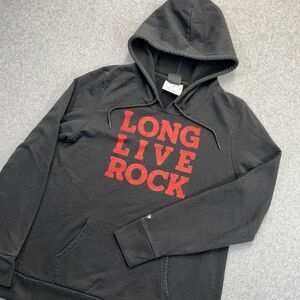 Champion Rock & Roll Hall of Fame Hoodie Womens 2XL XXL Long Live Rock RARE